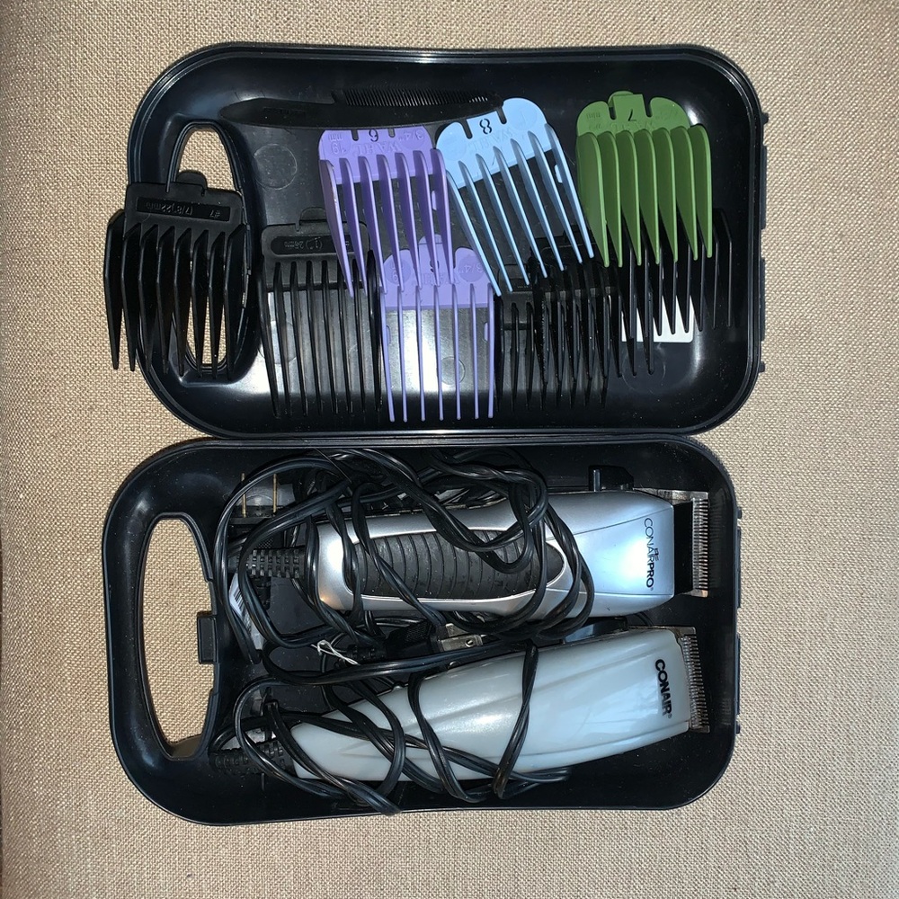 Two conair hair trimmers